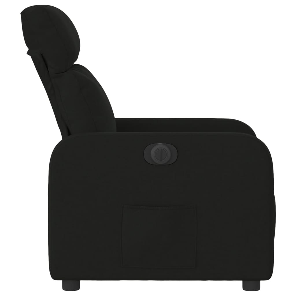 Fauteuil inclinable électrique Noir Tissu - XIOS
