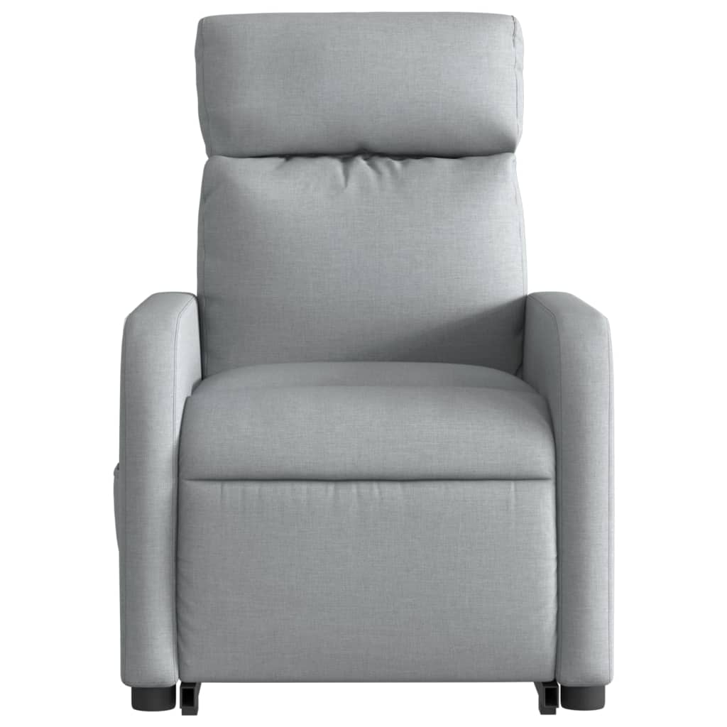 Fauteuil inclinable Gris clair Tissu - XIOS