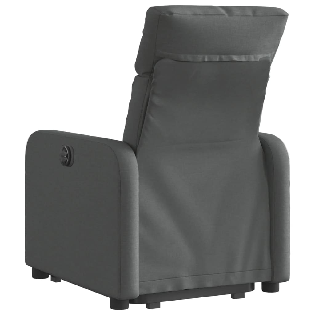 Fauteuil inclinable Gris foncé Tissu - XIOS
