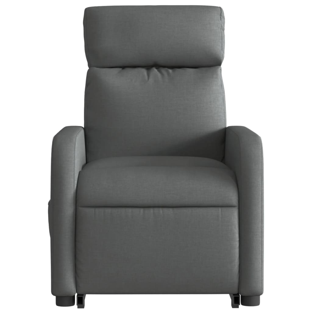 Fauteuil inclinable Gris foncé Tissu - XIOS