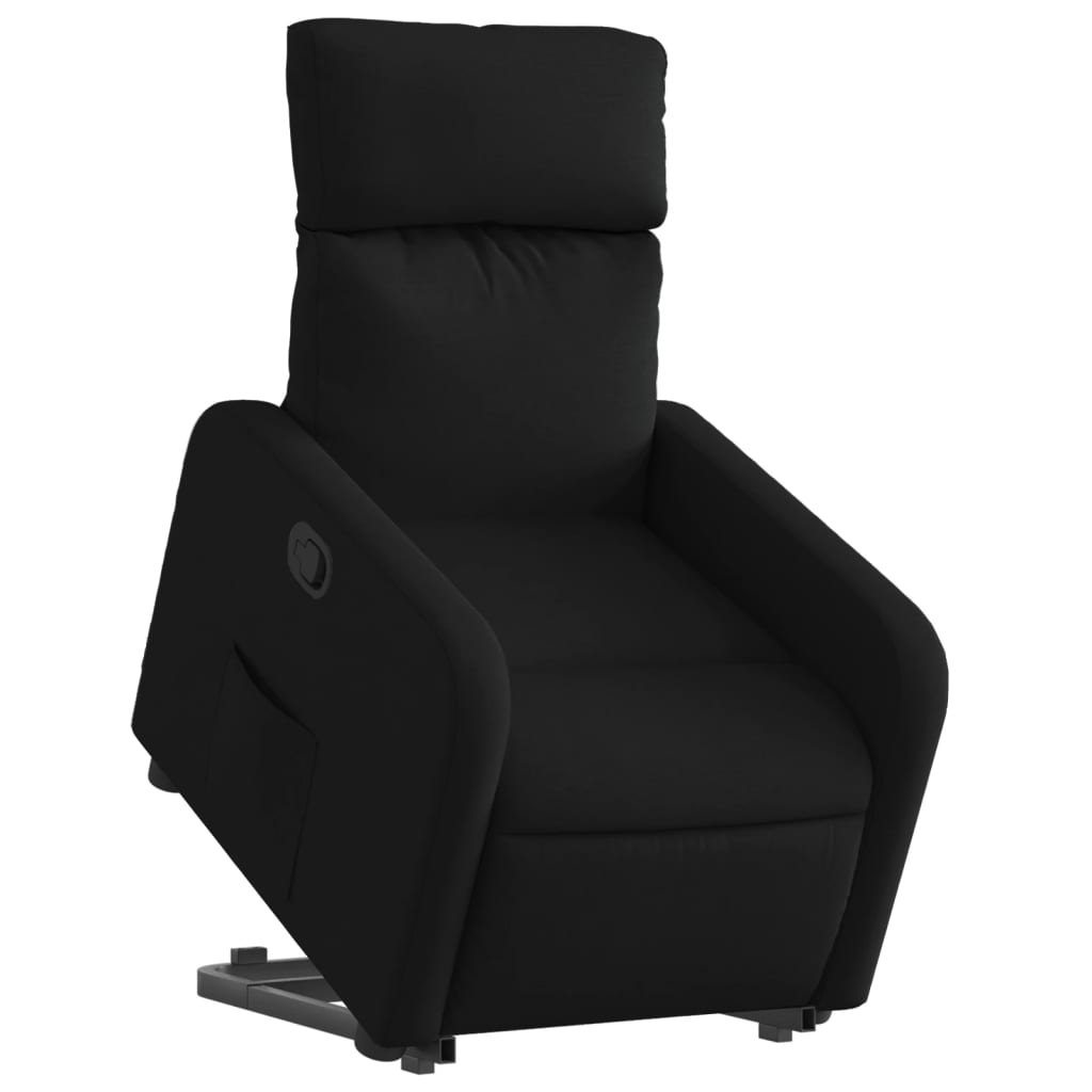Fauteuil inclinable noir tissu - XIOS