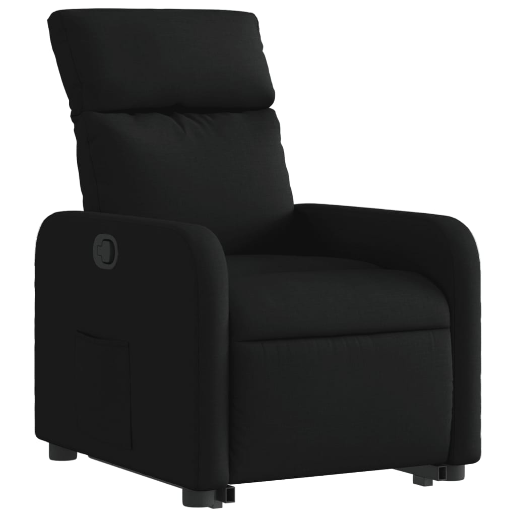 Fauteuil inclinable noir tissu - XIOS