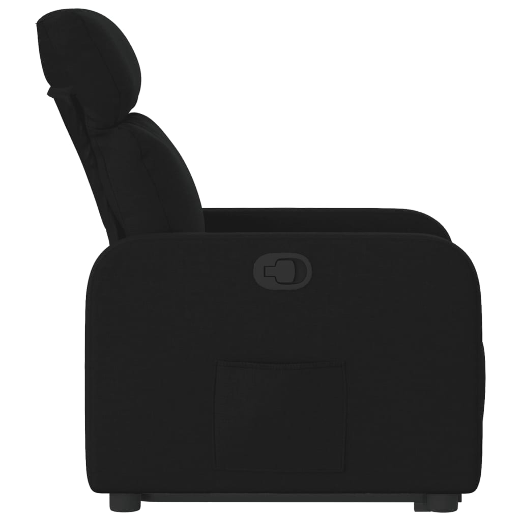 Fauteuil inclinable noir tissu - XIOS