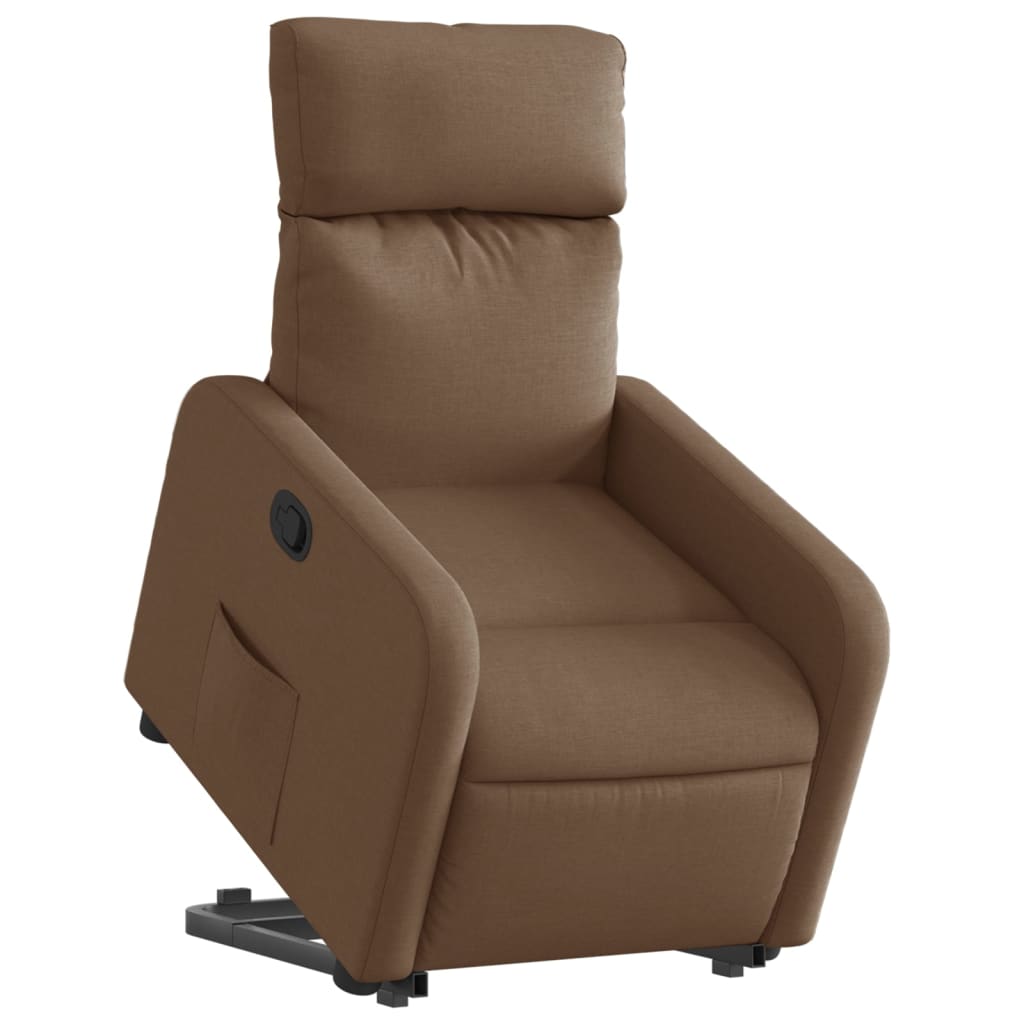Fauteuil inclinable Marron Tissu - XIOS