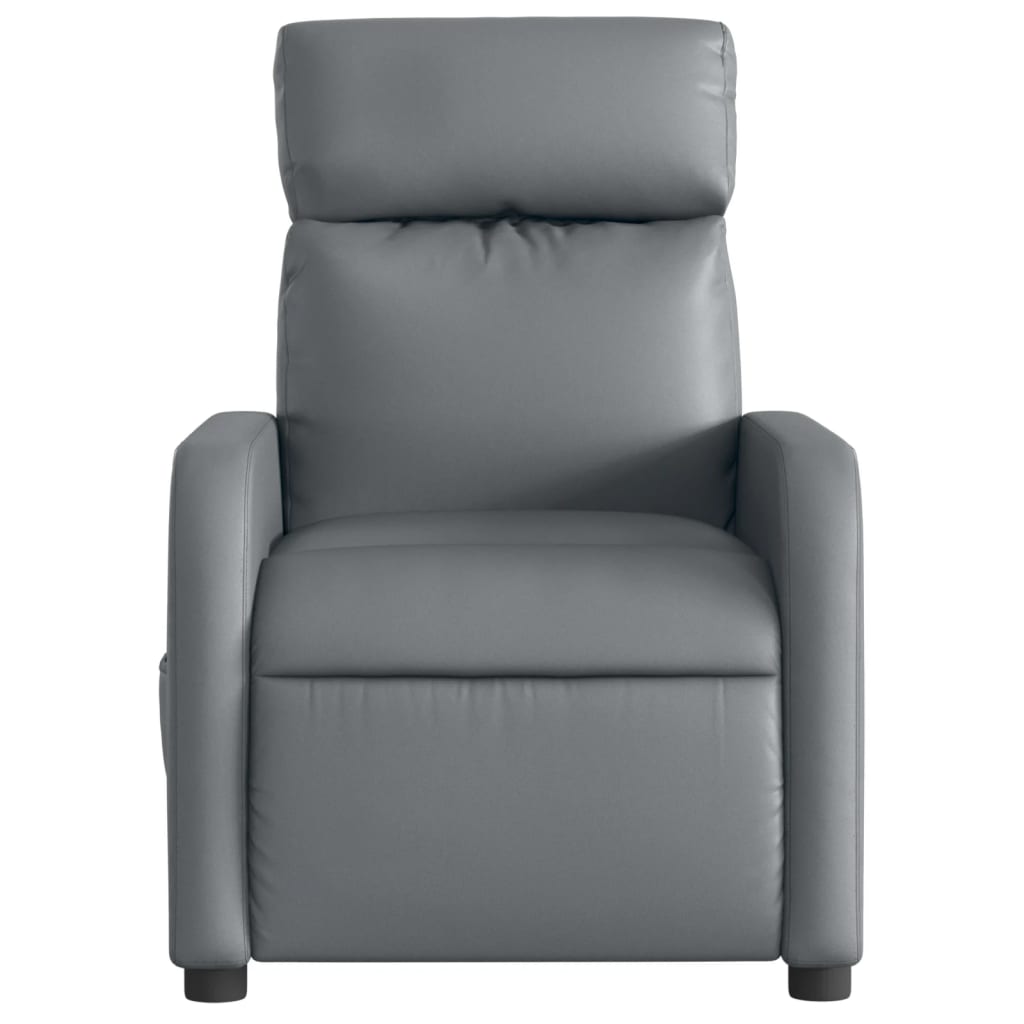 Fauteuil inclinable électrique Gris Similicuir - XIOS