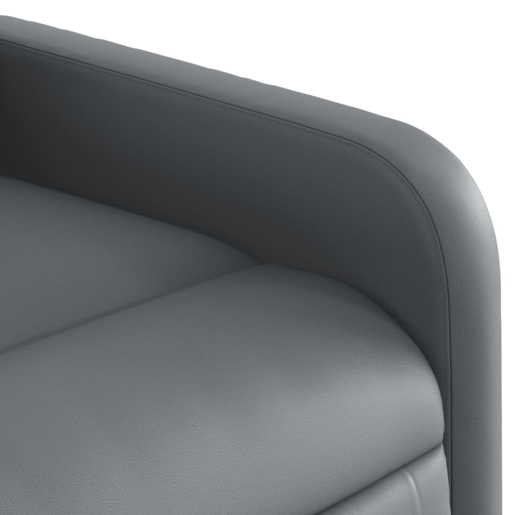 Fauteuil inclinable électrique Gris Similicuir - XIOS