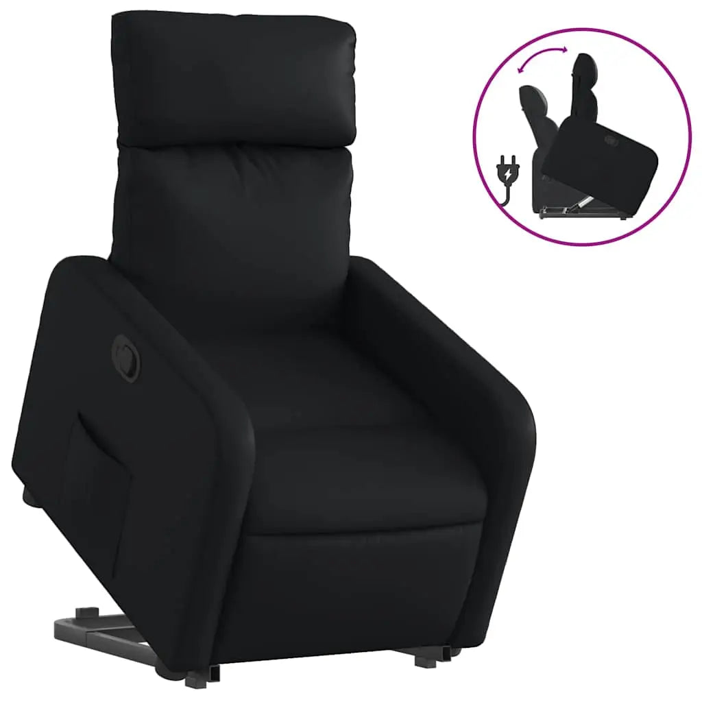 Fauteuil inclinable Noir Similicuir - XIOS