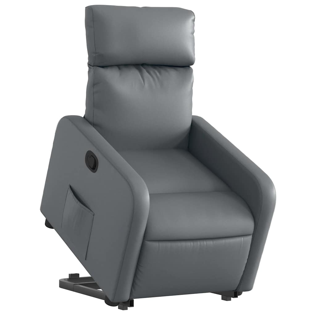 Fauteuil inclinable Gris Similicuir - XIOS