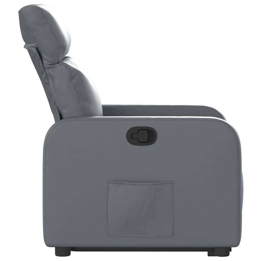 Fauteuil inclinable Gris Similicuir - XIOS
