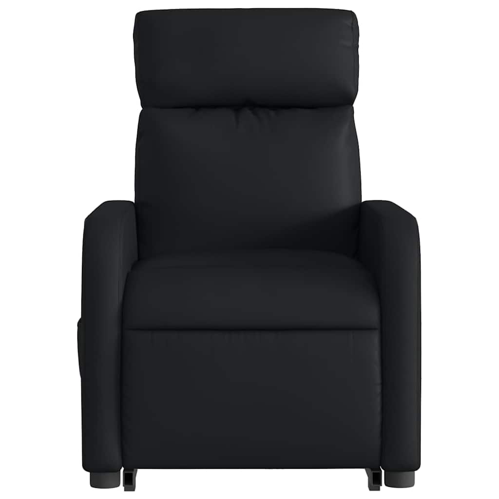 Fauteuil inclinable électrique noir similicuir - XIOS