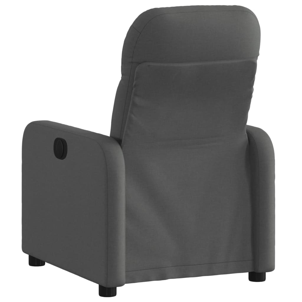 Fauteuil inclinable électrique Gris foncé Tissu - XIOS