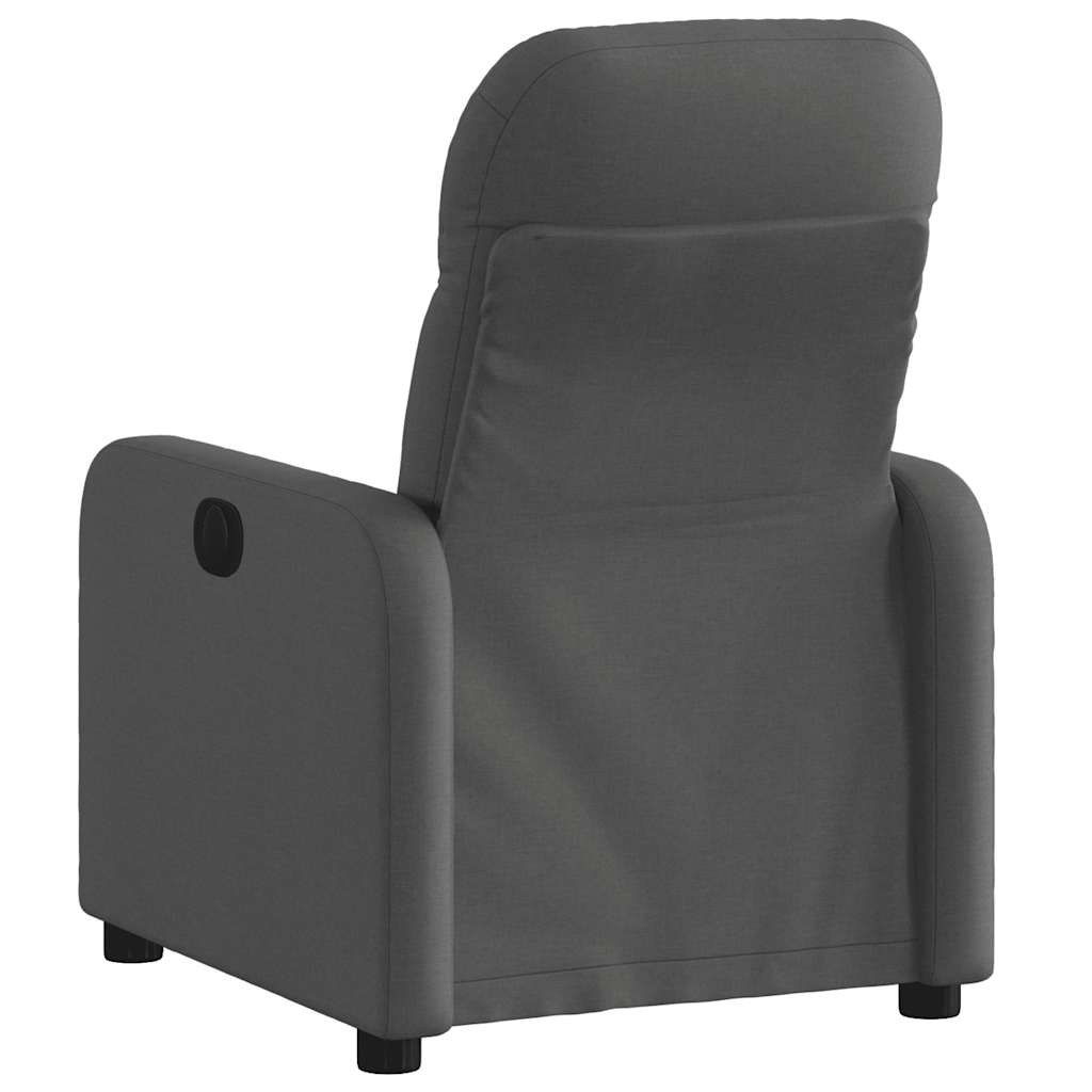 Fauteuil inclinable électrique Gris foncé Tissu - XIOS