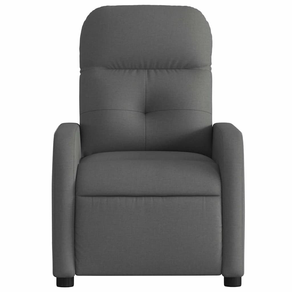 Fauteuil inclinable électrique Gris foncé Tissu - XIOS