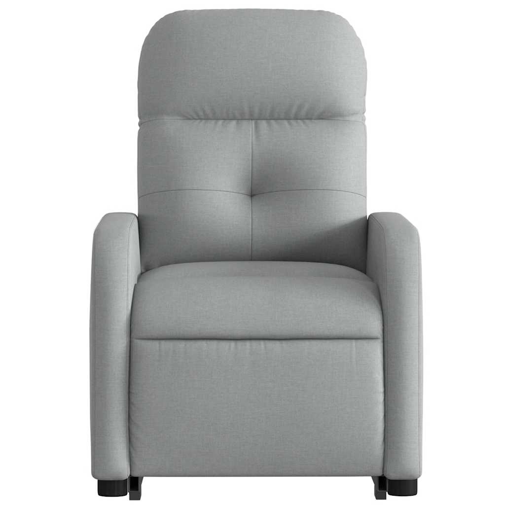 Fauteuil inclinable Gris clair Tissu - XIOS
