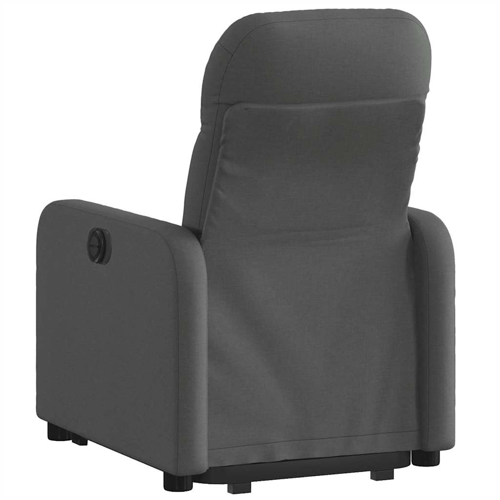 Fauteuil inclinable Gris foncé Tissu - XIOS