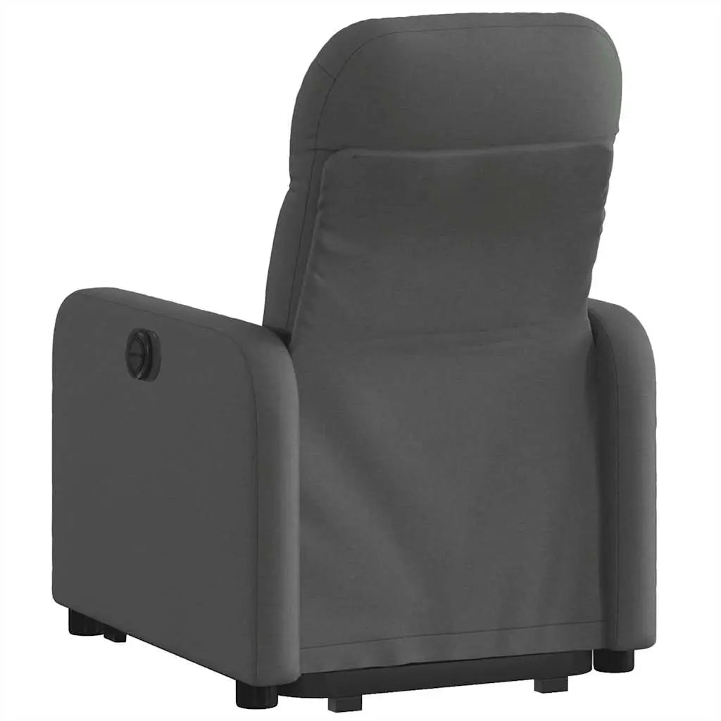 Fauteuil inclinable Gris foncé Tissu - XIOS
