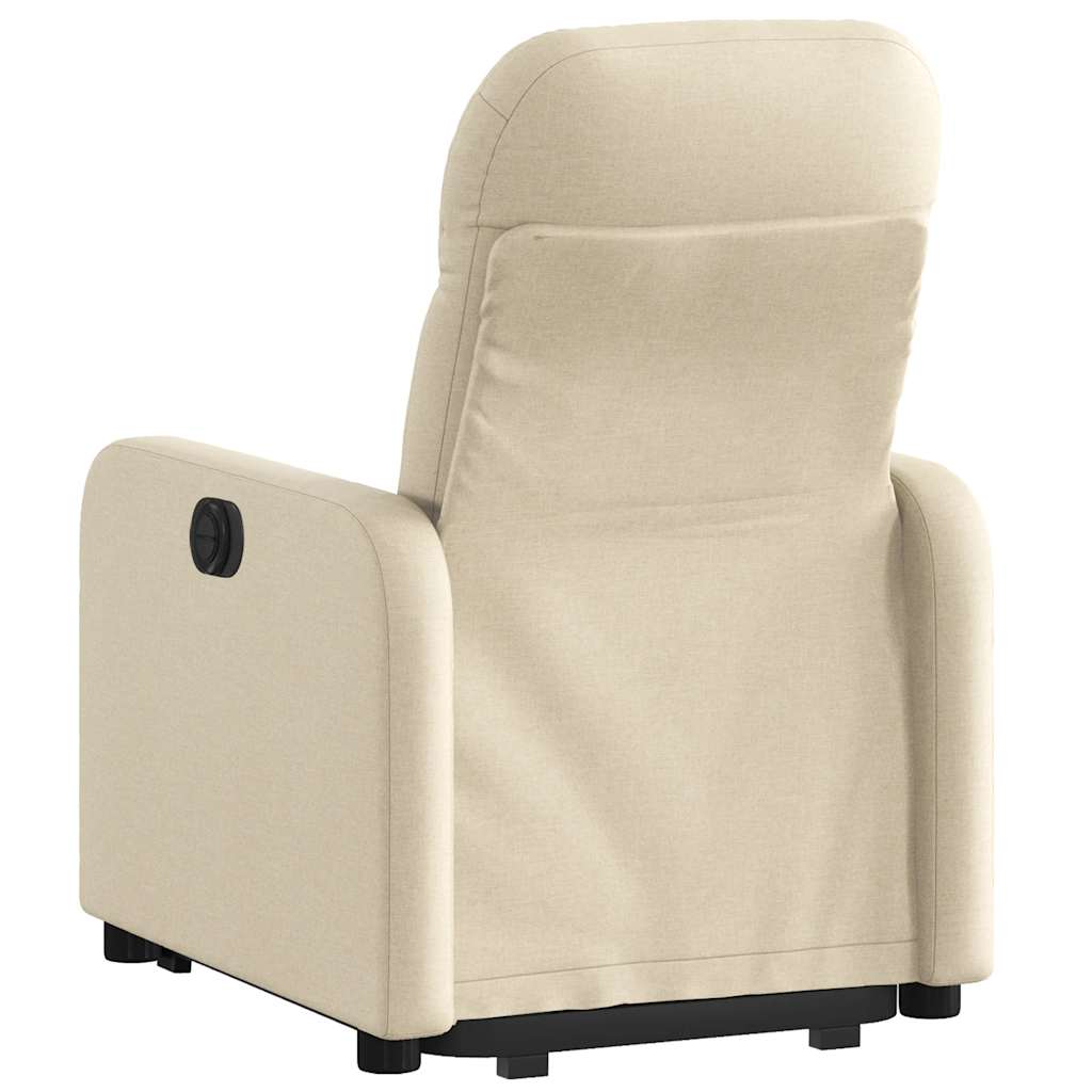 Fauteuil inclinable Crème Tissu - XIOS