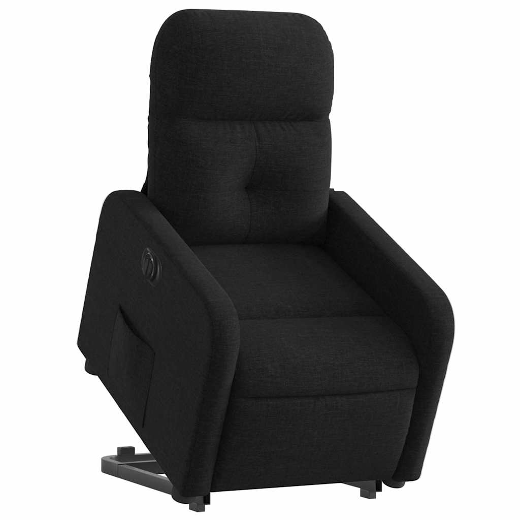 Fauteuil inclinable électrique noir tissu - XIOS