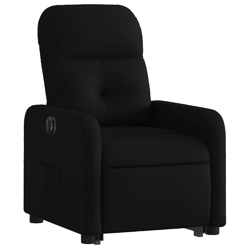 Fauteuil inclinable électrique noir tissu - XIOS
