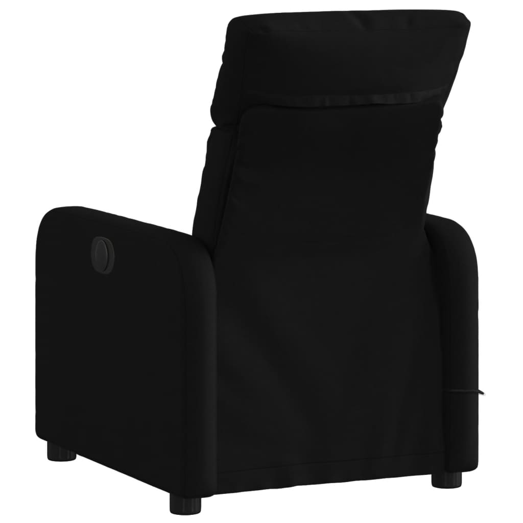 Fauteuil inclinable de massage en tissu noir - XIOS