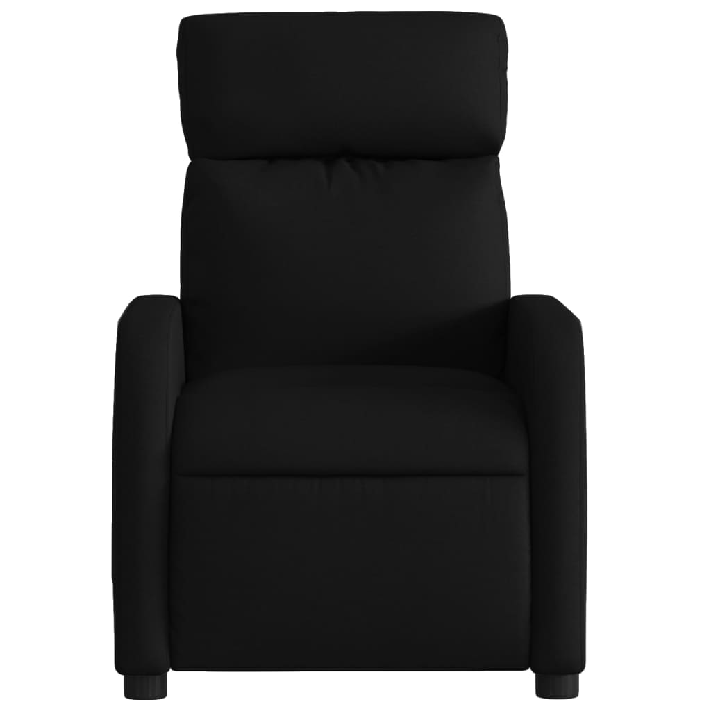 Fauteuil inclinable de massage en tissu noir - XIOS