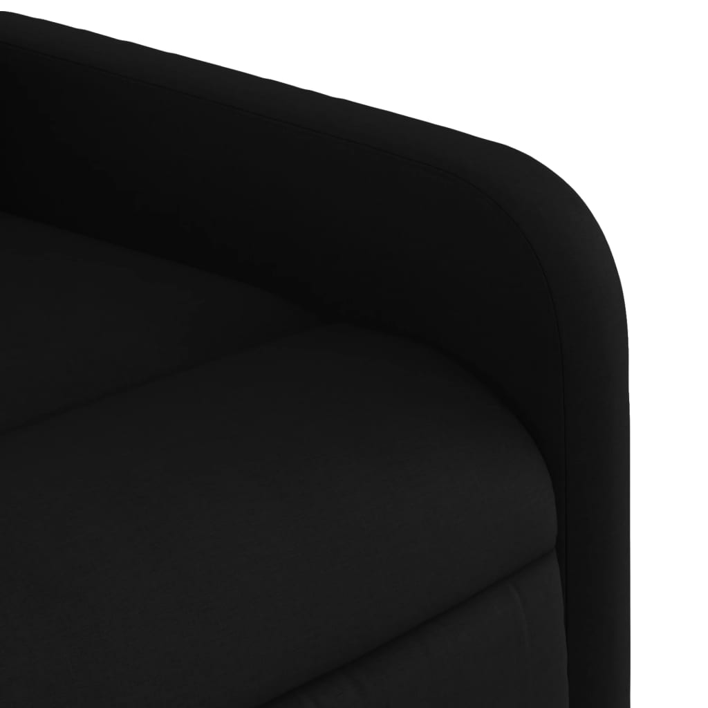 Fauteuil inclinable de massage en tissu noir - XIOS