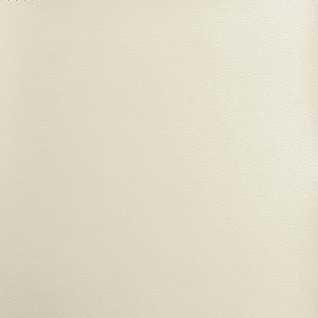 Fauteuil de massage inclinable crème similicuir - XIOS