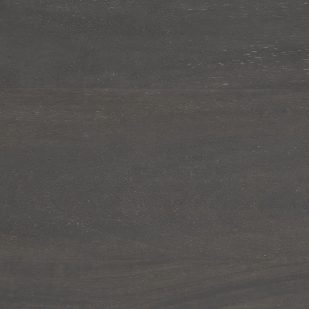 buffet gris et blanc 75x35x55 cm bois de manguier massif - XIOS