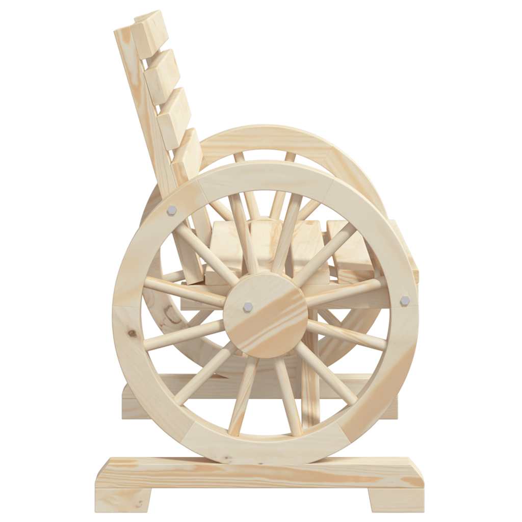 Salon de jardin 4 pcs bois de sapin massif