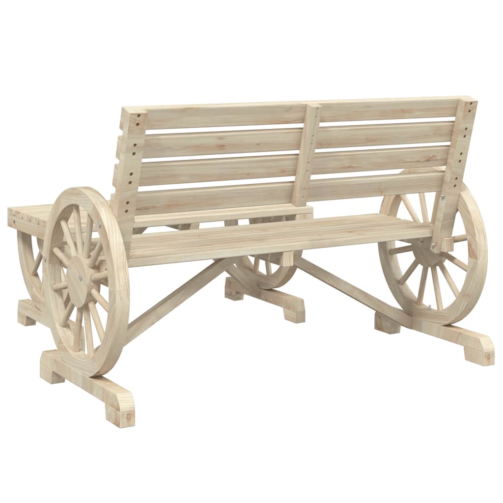 Salon de jardin 4 pcs bois de sapin massif