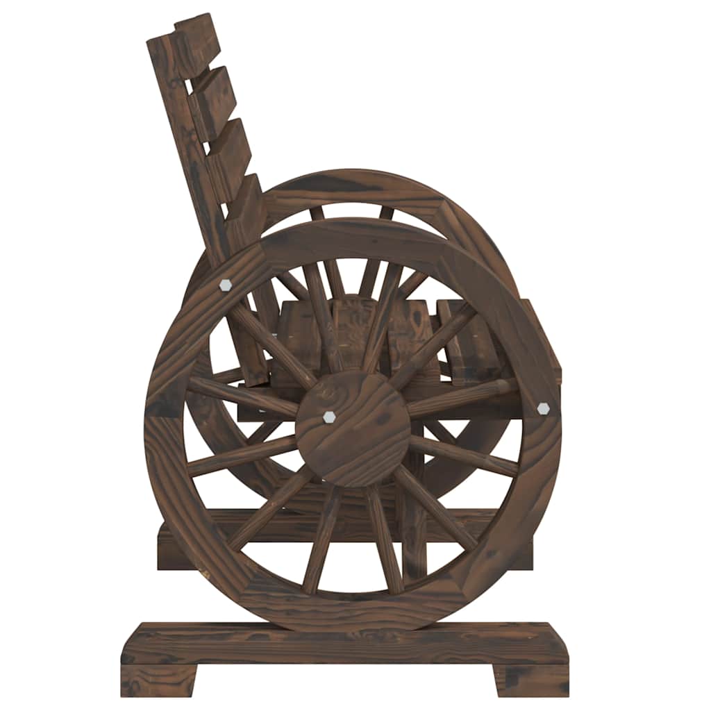 Salon de jardin 4 pcs bois de sapin massif