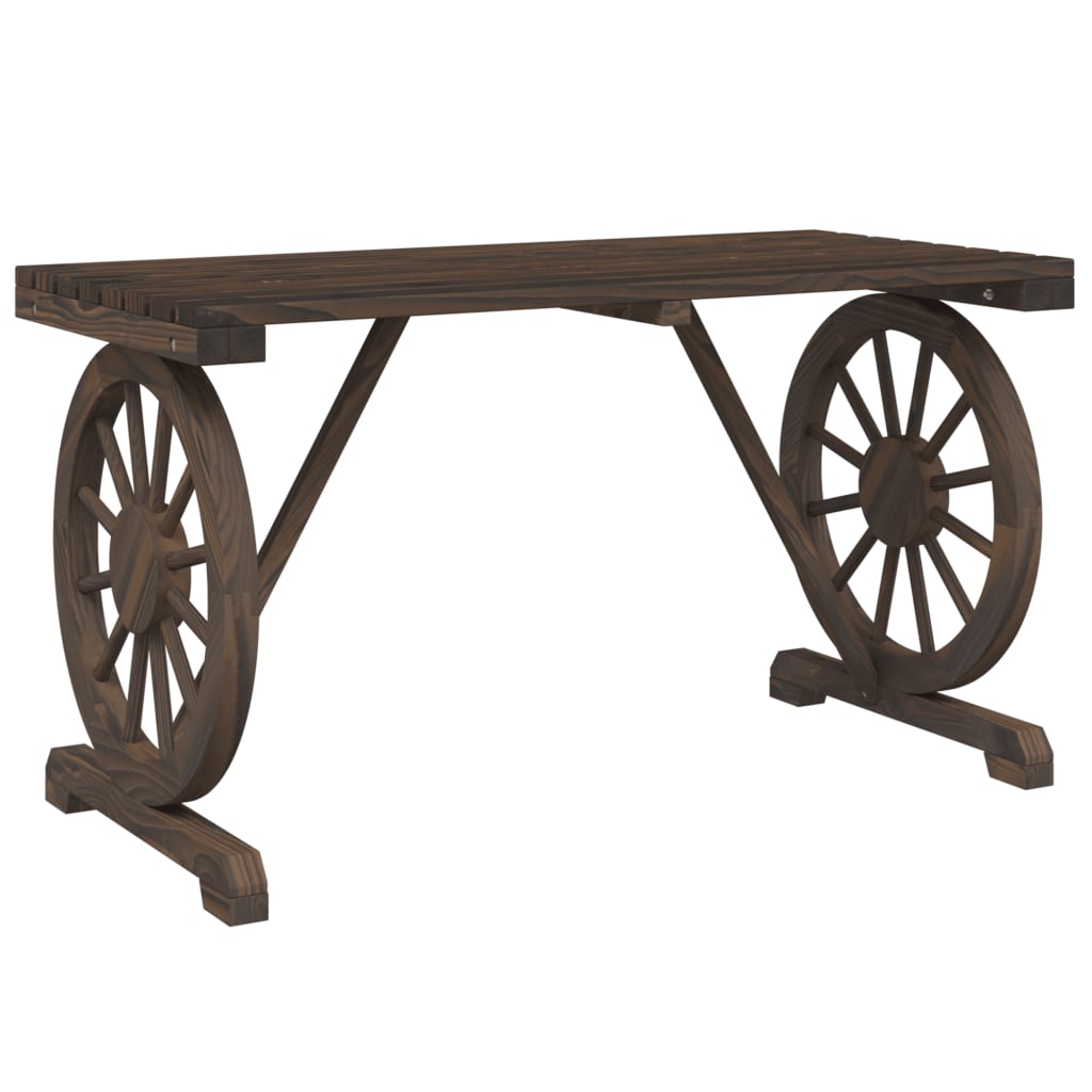 Ensemble à manger de jardin 3 pcs bois de sapin massif - XIOS