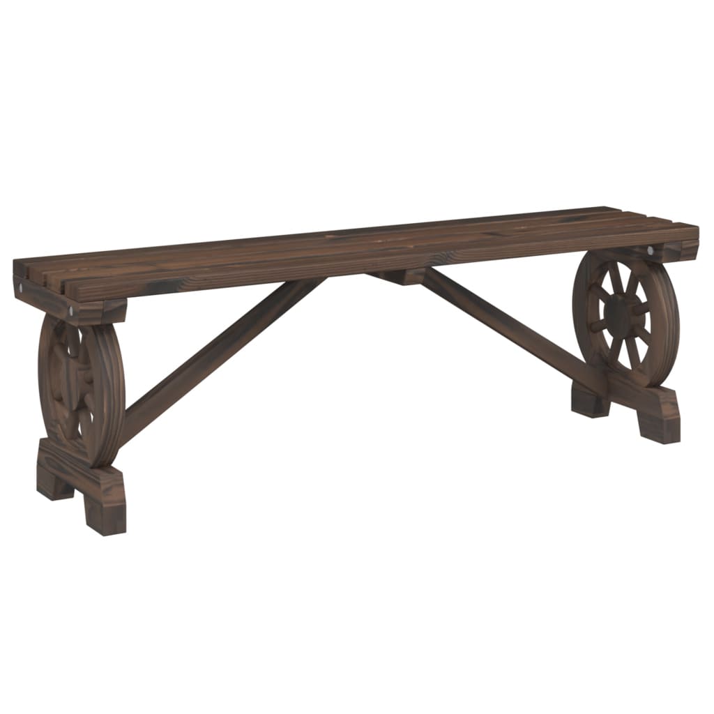 Ensemble à manger de jardin 3 pcs bois de sapin massif - XIOS