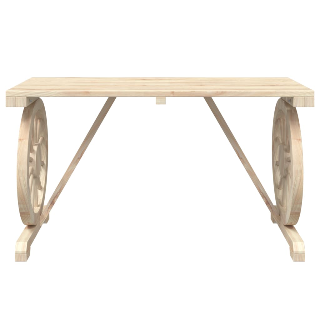 Ensemble à manger de jardin 5 pcs bois de sapin massif