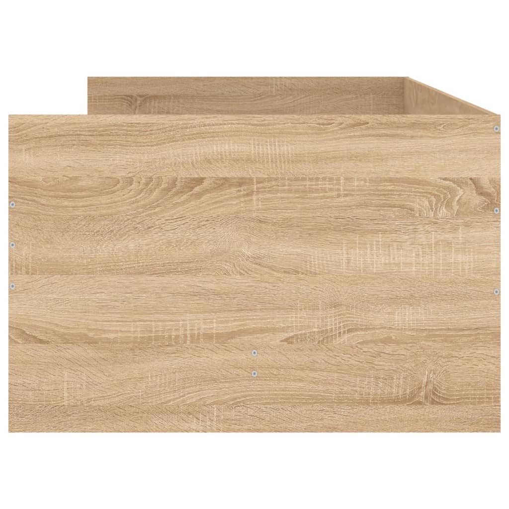 Cadre de lit avec tiroirs sans matelas chêne sonoma 90x200 cm - XIOS