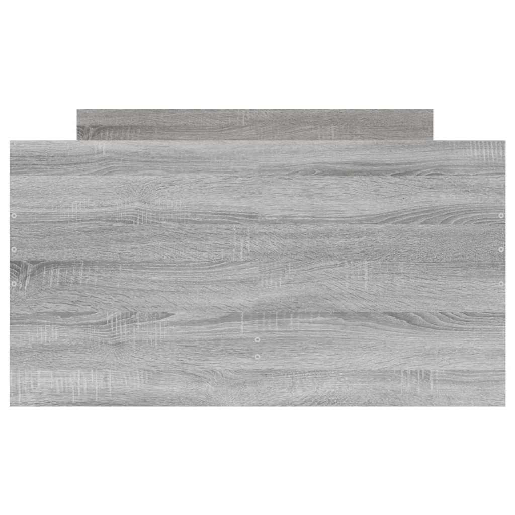 Cadre de lit avec tiroirs sans matelas sonoma gris 100x200 cm - XIOS