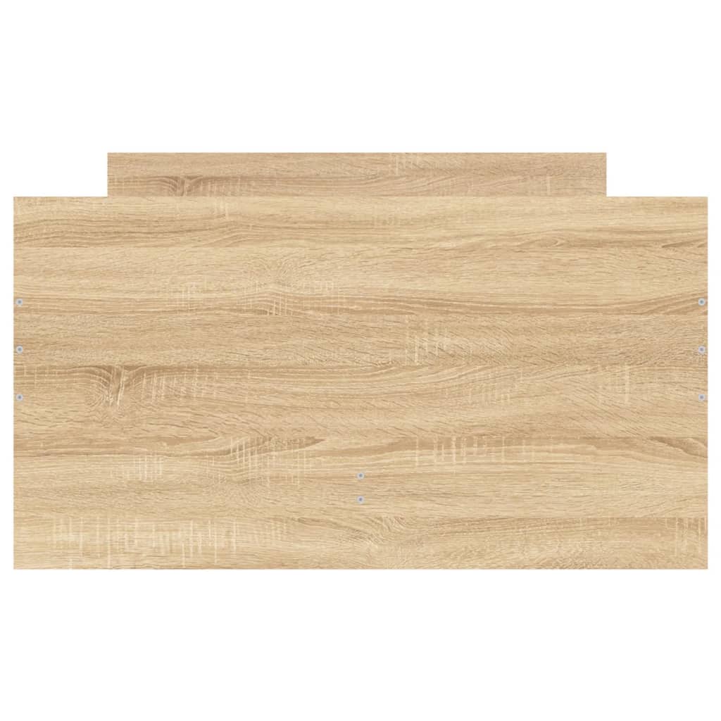 Cadre de lit avec tiroirs sans matelas chêne sonoma 90x190 cm - XIOS