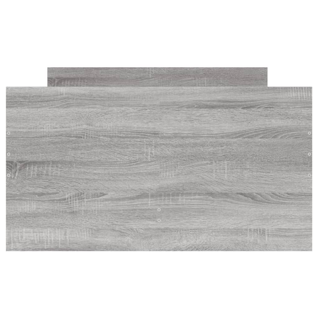 Cadre de lit avec tiroirs sans matelas sonoma gris 90x190 cm - XIOS