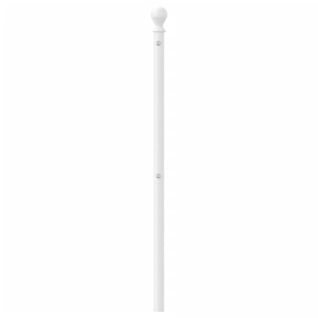 Tête de lit métal blanc 160 cm - XIOS