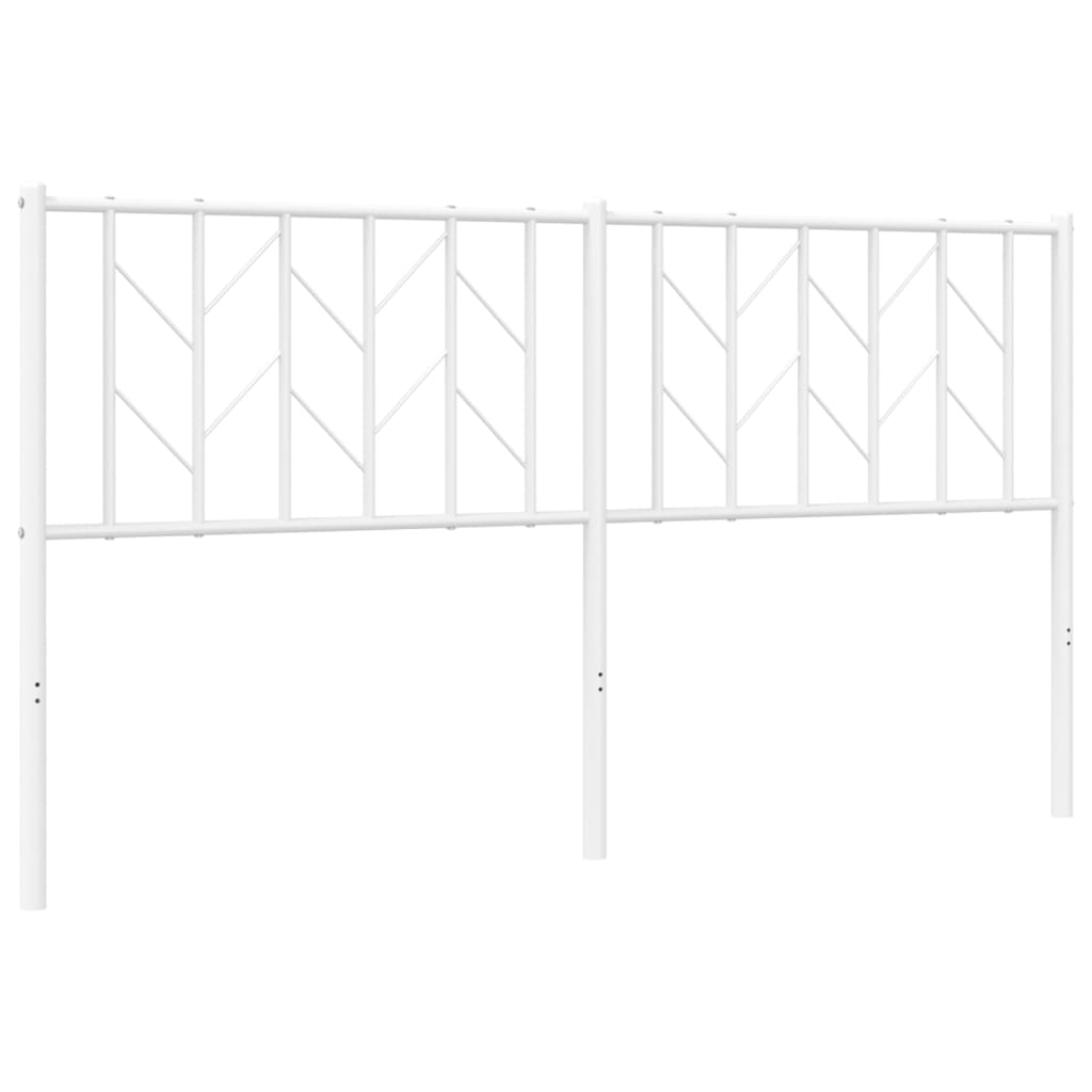 Tête de lit métal blanc 160 cm - XIOS