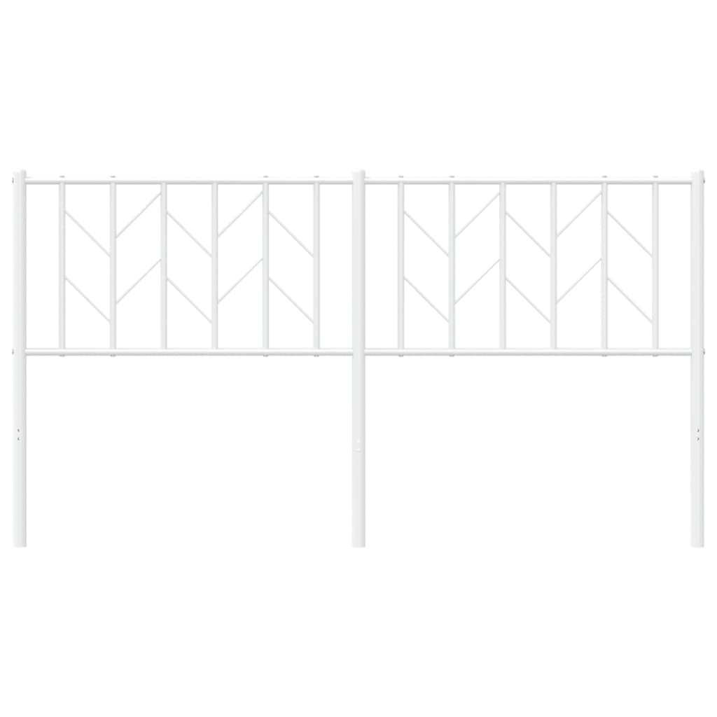 Tête de lit métal blanc 160 cm - XIOS