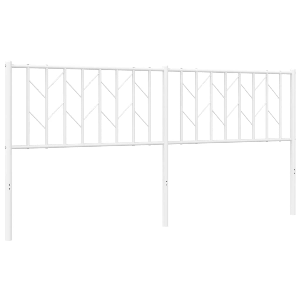 Tête de lit métal blanc 180 cm - XIOS