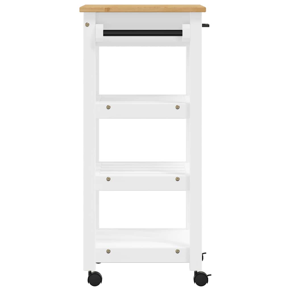 Chariot de cuisine MONZA 48x40x88,5 cm bois massif de pin - XIOS