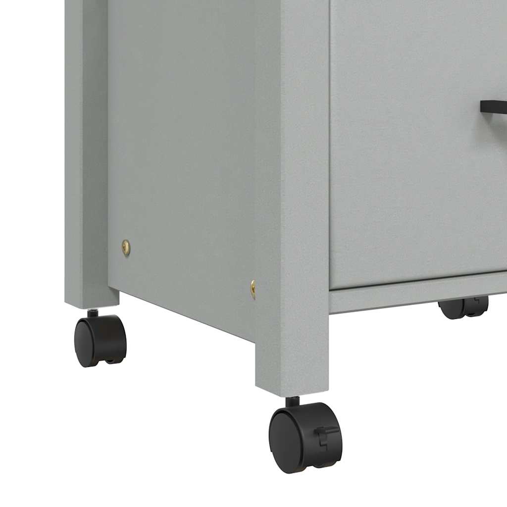 Chariot de cuisine MONZA 48x40x88,5 cm bois massif de pin - XIOS