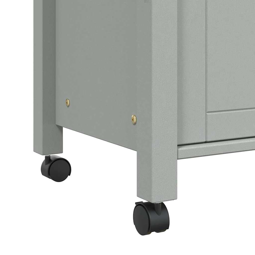 Chariot de cuisine MONZA 60x40x88,5 cm bois massif de pin - XIOS