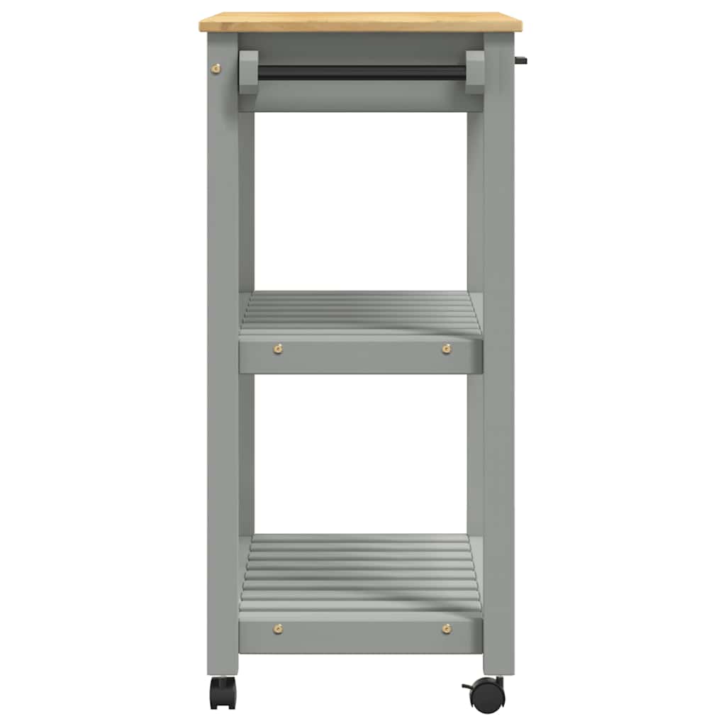 Chariot de cuisine MONZA 84x40x88,5 cm bois massif de pin - XIOS