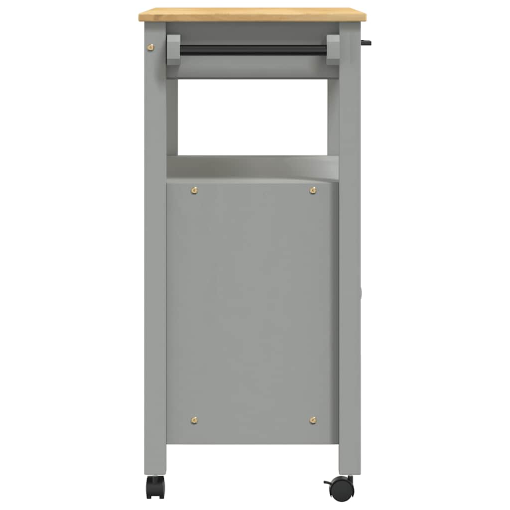 Chariot de cuisine MONZA 84x40x88,5 cm bois massif de pin - XIOS