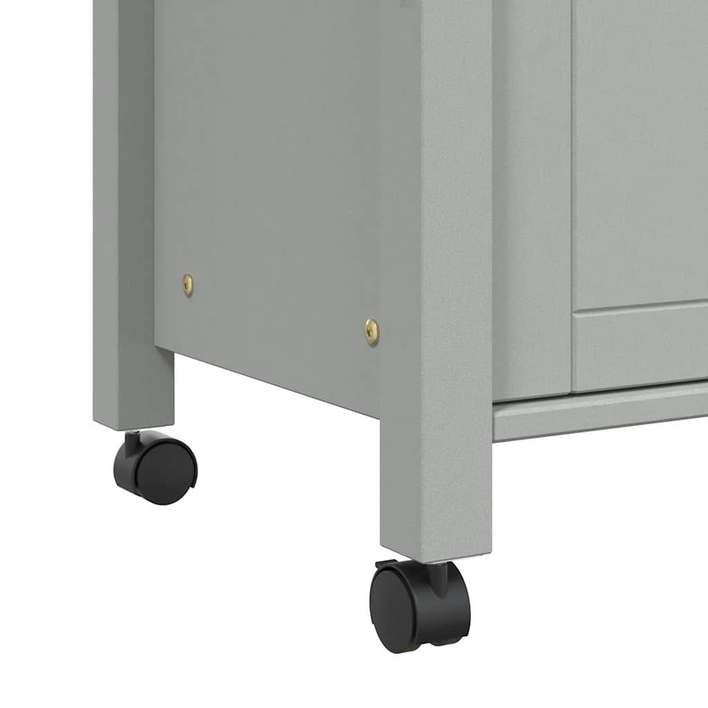 Chariot de cuisine MONZA 84x40x88,5 cm bois massif de pin - XIOS