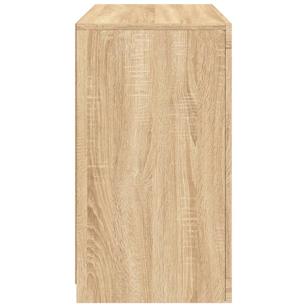 Buffet avec lumières LED chêne sonoma 60,5x37x67 cm - XIOS