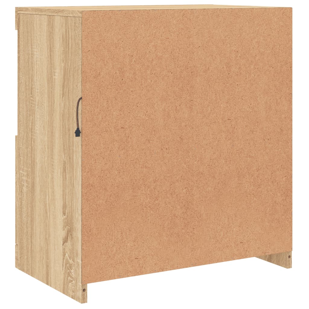 Buffet avec lumières LED chêne sonoma 60,5x37x67 cm - XIOS